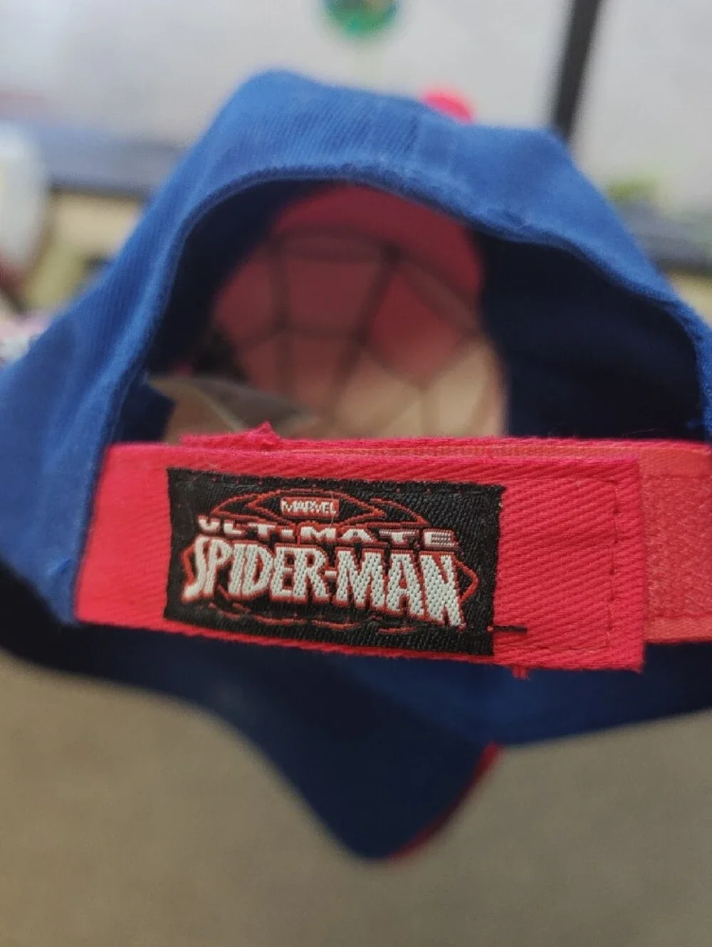 Spider-Man Red and Blue Kids Baseball Cap - Licensed Character Hat